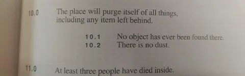 The Place Purges Everything