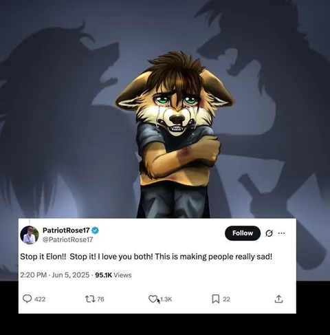 Stop It Elon, We Love You Both