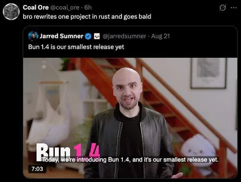 Rust Rewrite Makes You Bald