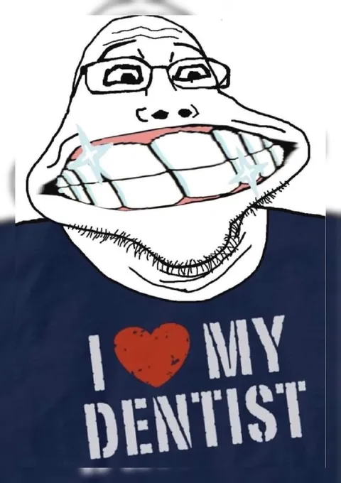 I Love My Dentist Trollface