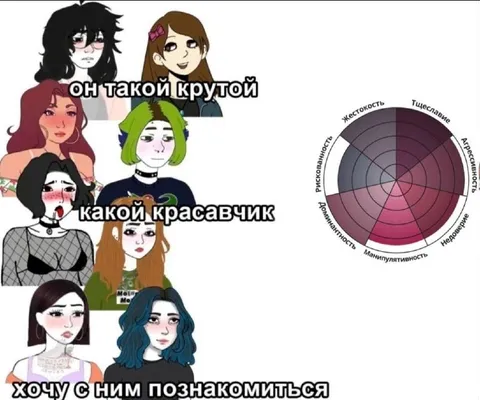 Он такой крутой красавчик