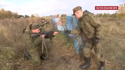 Солдат внезапно появился