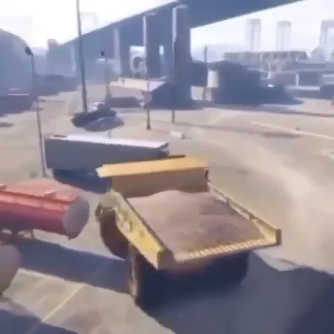Wasted by a Falling Truck