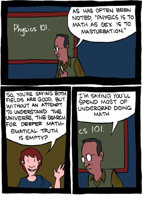 Physics Is Like Sex