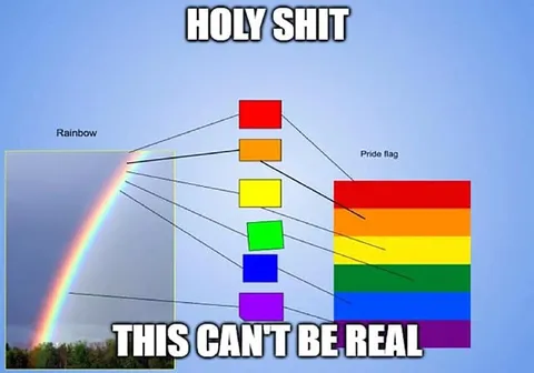 Rainbow Pride Flag Discovery
