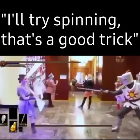 I'll Try Spinning With a Lightsaber