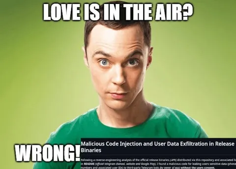 Love Is in the Air? Wrong!