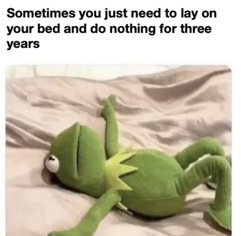 Kermit Needs Three Years
