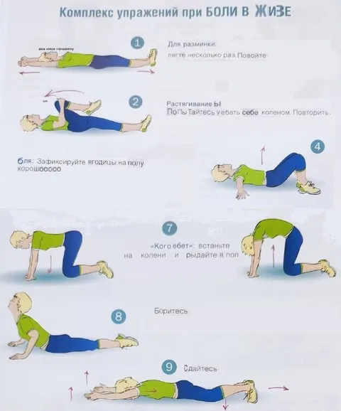 Упражнения при боли в жизни