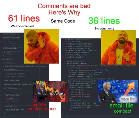 Comments Are Bad Here’s Why