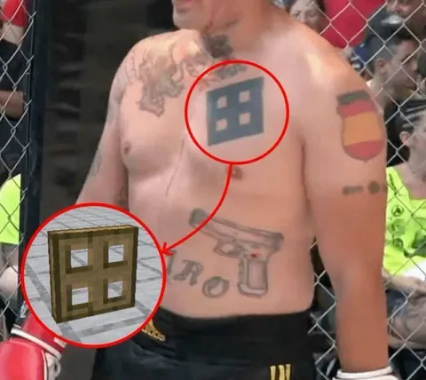 Minecraft Trapdoor Tattoo