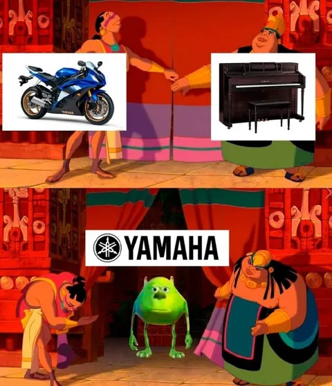 Ямаха — это и мотоцикл, и пианино