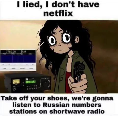 No Netflix, Just Russian Number Stations