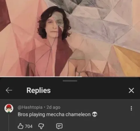 Bros Playing Meccha Chameleon