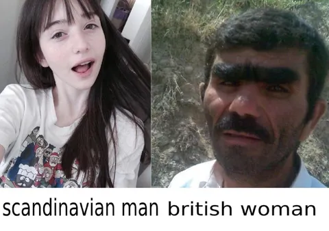 Scandinavian Man British Woman