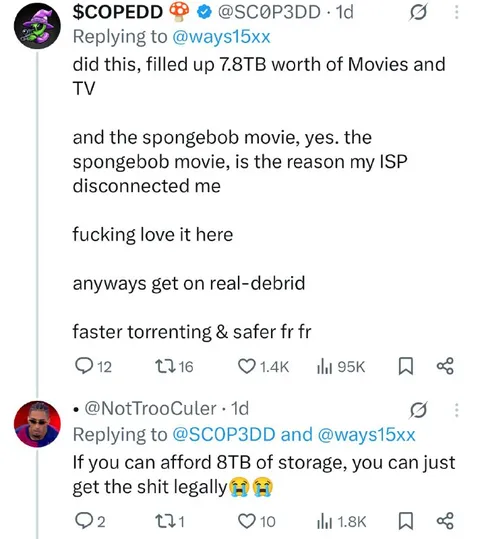 7.8TB of Movies and TV