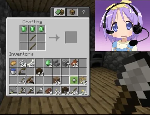 Minecraft Emerald Sword Fail