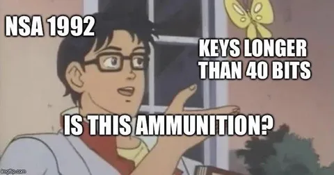 NSA Confuses Encryption Keys with Ammunition