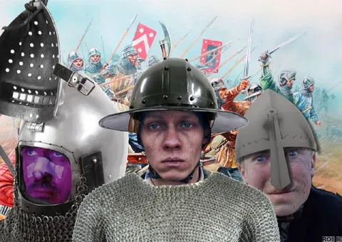 Средневековые воины без эмоций