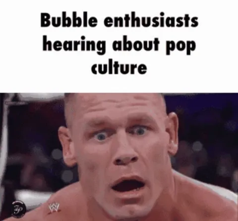 Bubble Enthusiasts Hear About Pop Culture