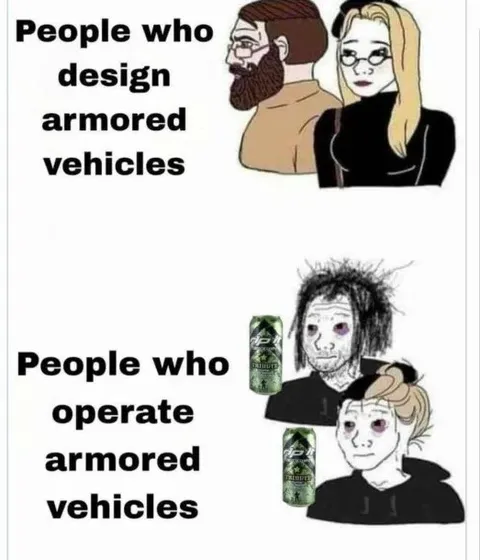 Armored Vehicle Designers vs Operators