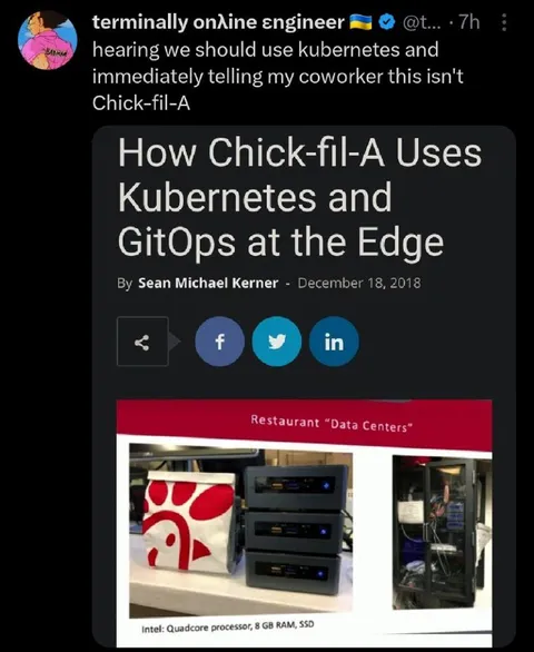 Chick-fil-A Kubernetes Data Centers
