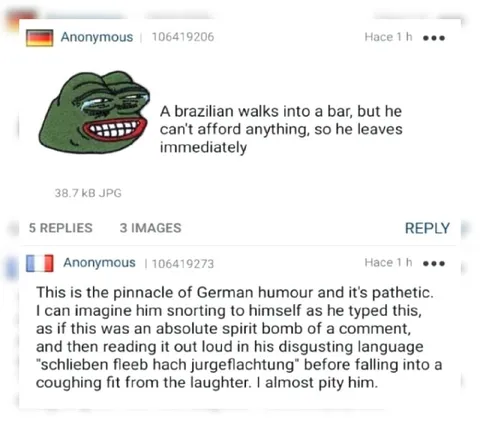 Brazilian Leaves the Bar