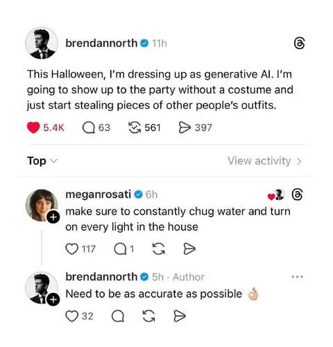 Generative AI Halloween Costume