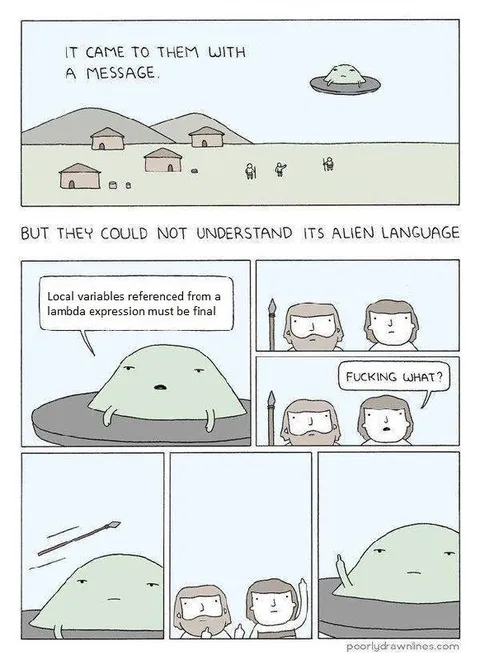 Alien Lambda Expression