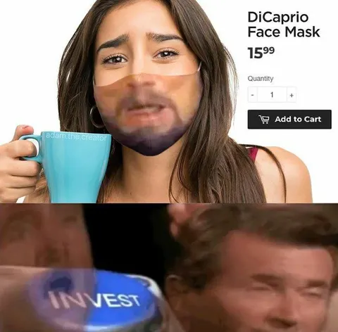 DiCaprio Face Mask Investment
