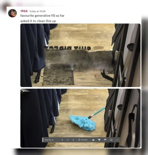 Generative Fill Cleans the Car