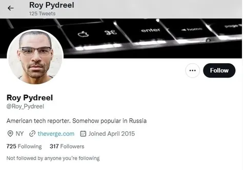 Фальшивый технорепортёр из Twitter