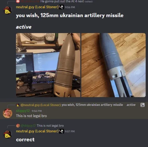 You Wish Ukrainian Artillery Missile