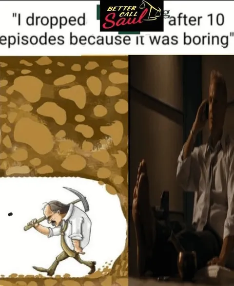 Dropped Better Call Saul Too Soon