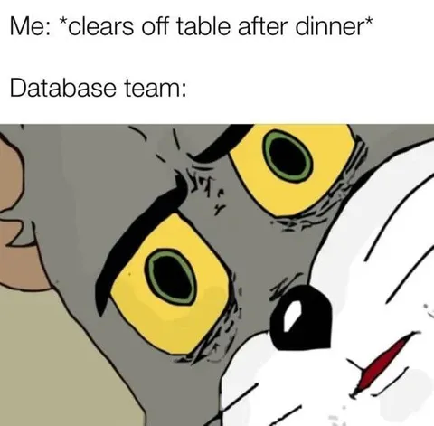 Database Team After Dinner