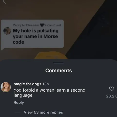 Second Language Morse Code