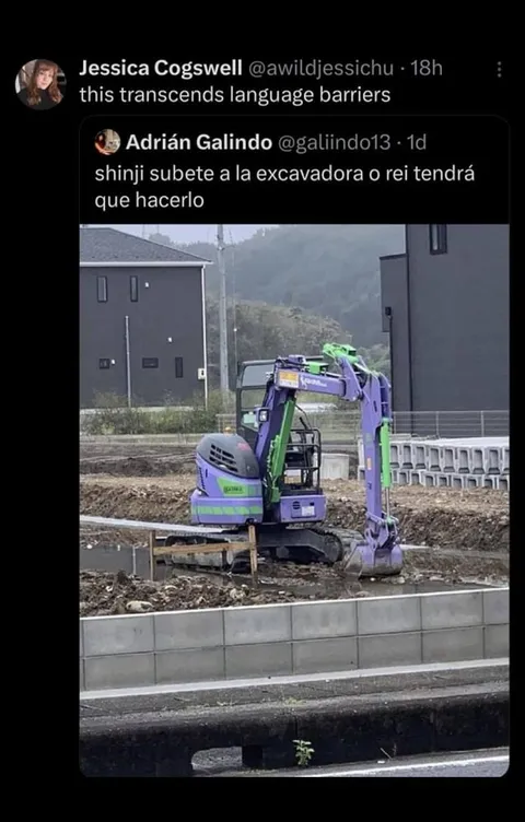 Excavator Transcends Language Barriers