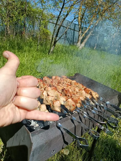 Шашлык удался