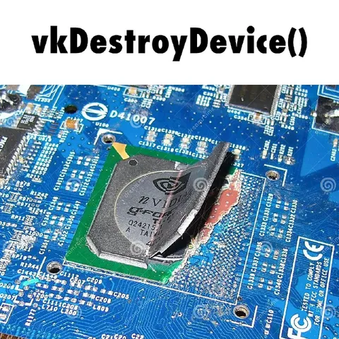 vkDestroyDevice Battery Disaster