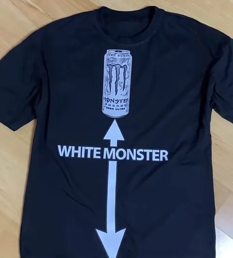 White Monster T-Shirt