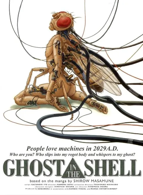 Ghost in the Shell Fly Poster