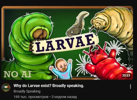 Why Do Larvae Exist?