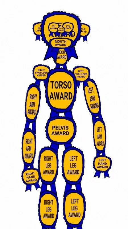 Robot Made of Awards