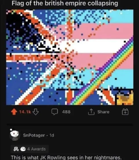British Empire Flag Collapsing