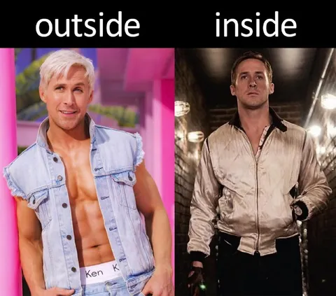 Barbie Ken Outside, Driver Inside