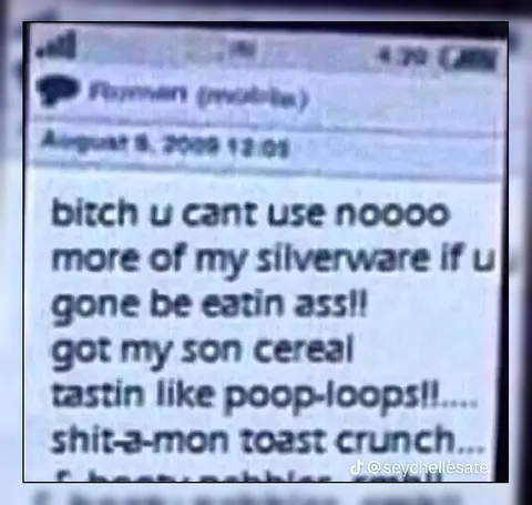 Silverware After Eating Ass