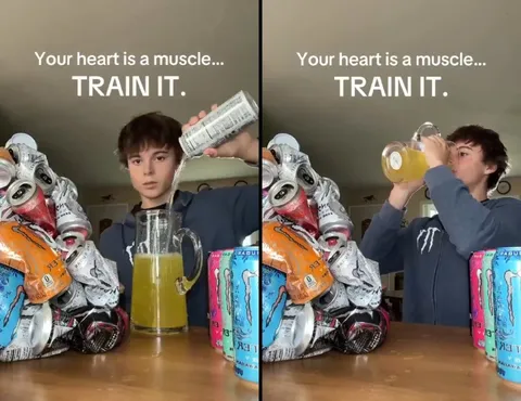 Train Your Heart With Energy Drinks