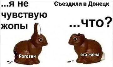 Рогозин после поездки в Донецк