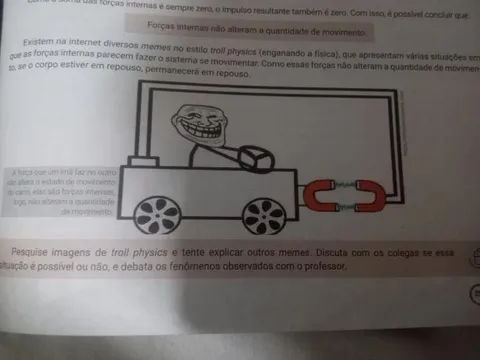 Troll physics no carrinho