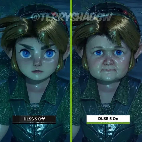 DLSS 5 Off Versus On